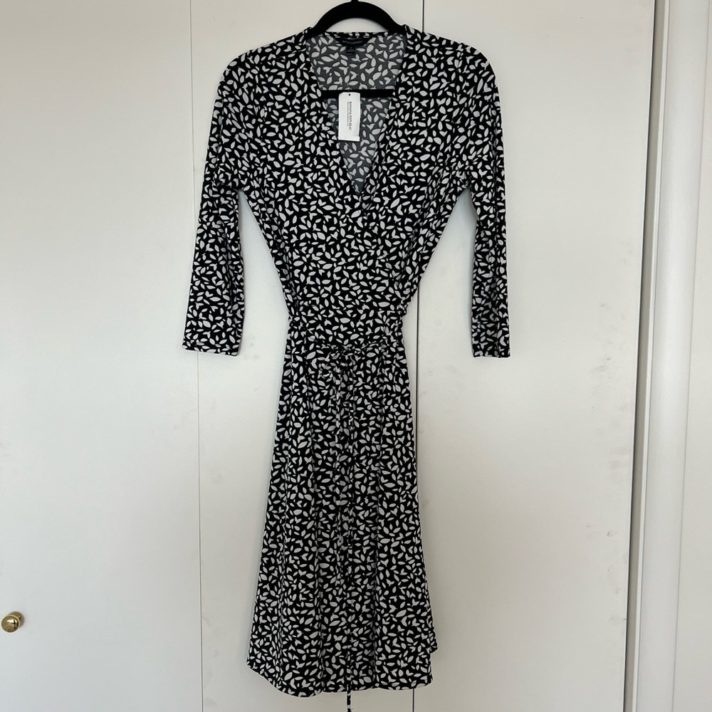 New Banana Republic Wrap Midi Dress Size S